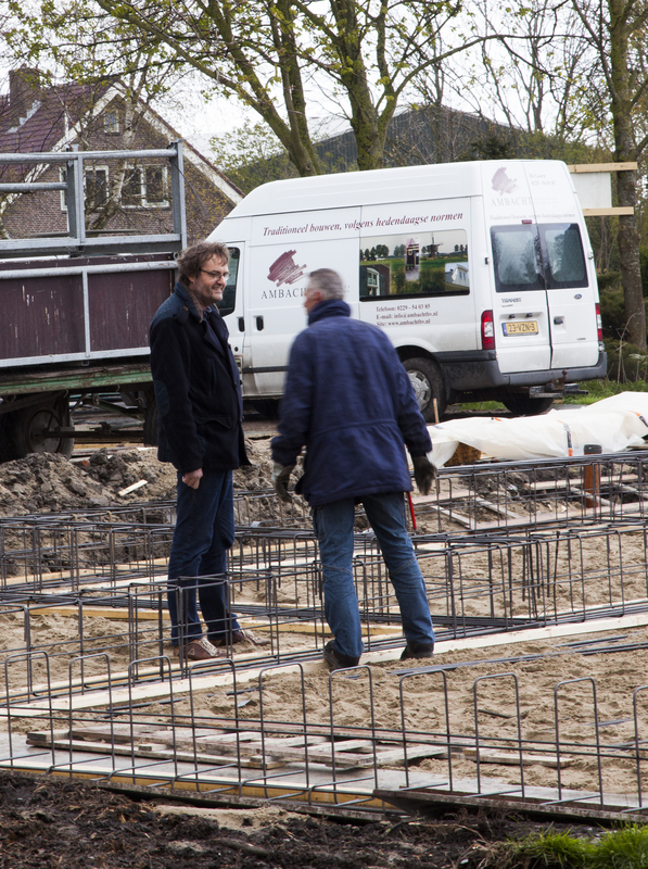 Op pad met: Maarten Koning van Bouwbedrijf Koning. We spreken af op de bouwplaats. Hier begint Maarten Koning om 06.45 uur. 